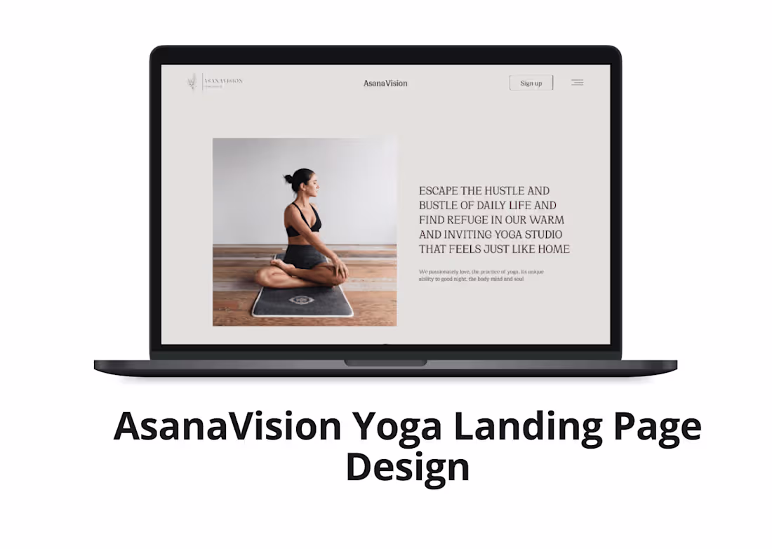 Cover image for AsanaVision Yoga 