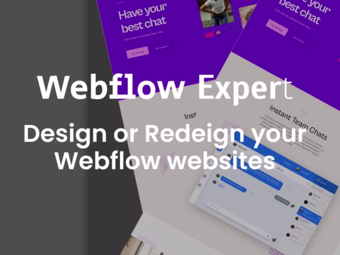 Cover image for Professional Webflow Design & Development Services