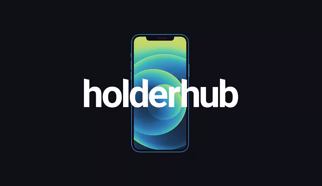 Cover image for Holderhub - Visual Identity on Behance