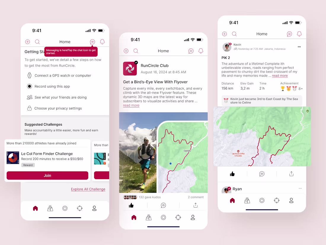 Cover image for Home Page for Sport App