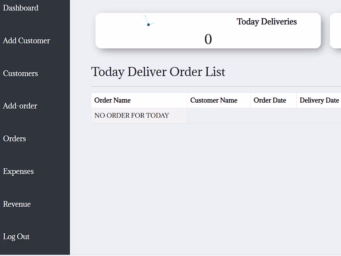 Cover image for Tailor Management System