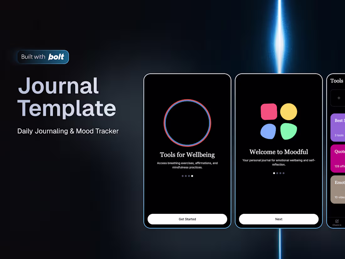 Cover image for Moodful – Daily Journaling & Mood Tracker Template