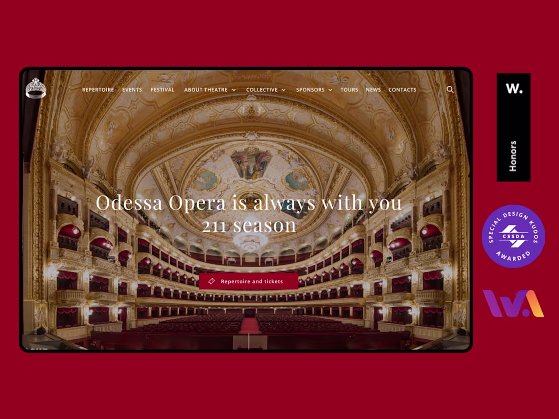 Cover image for Opera & Ballet Theatre Website Design & Development (WordPress)