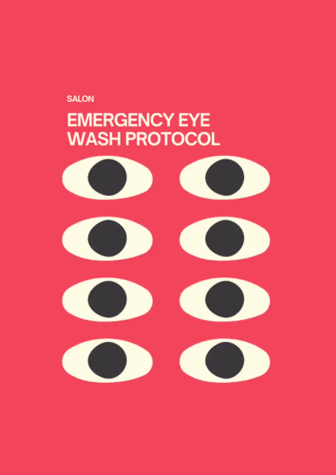 Cover image for Emergency Eye Wash Protocol & Signage Design 