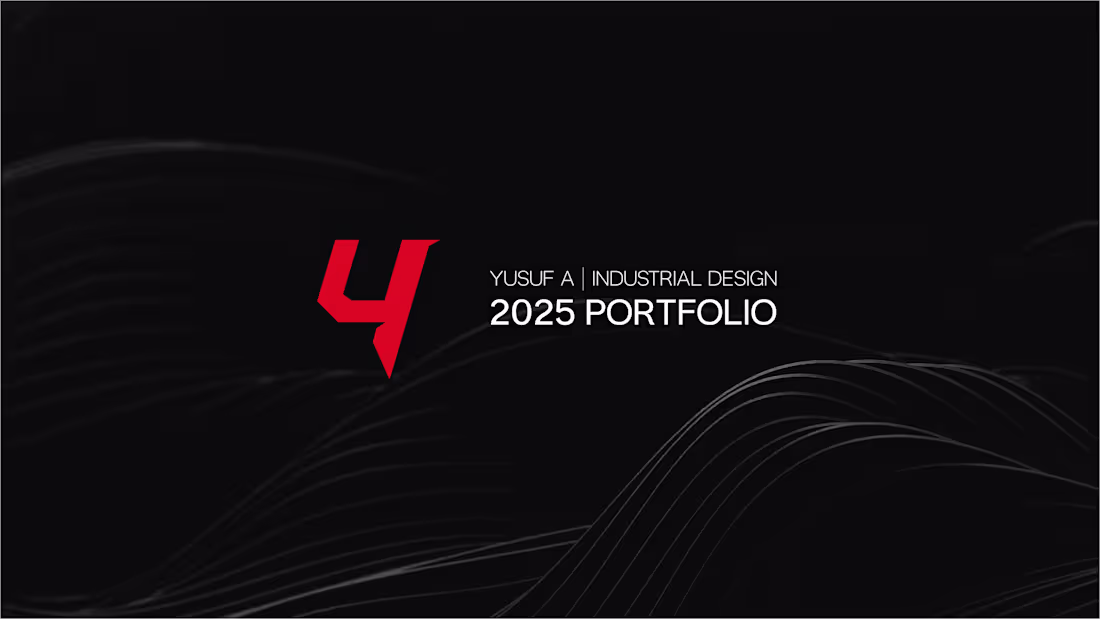 Cover image for 2025 Industrial Design Portfolio