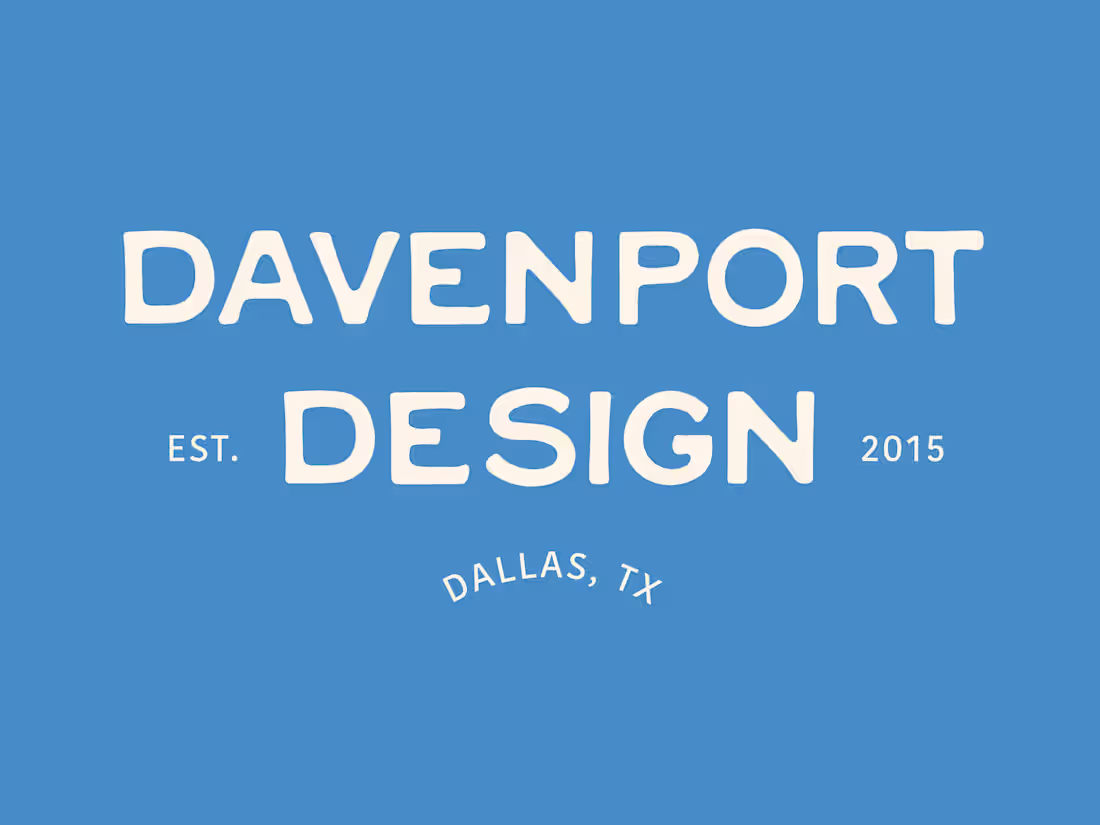 Cover image for Davenport Design — Davenport Design