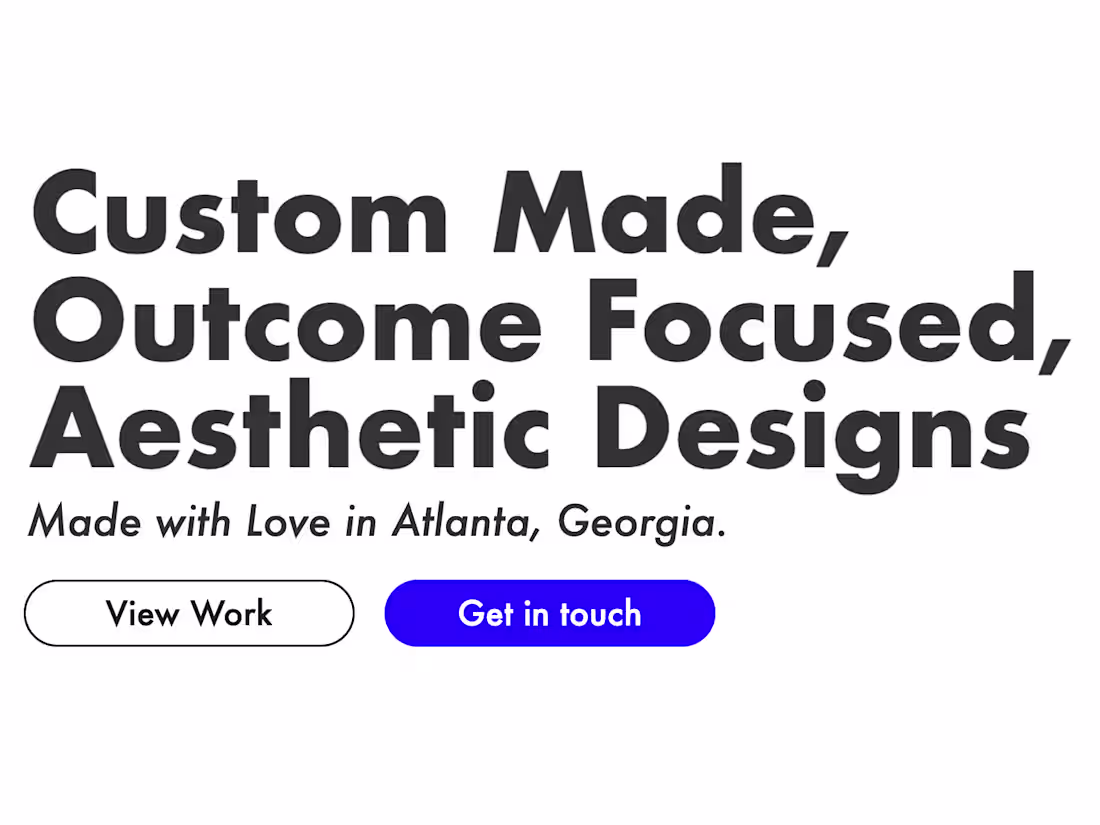 Cover image for Portfolio Website