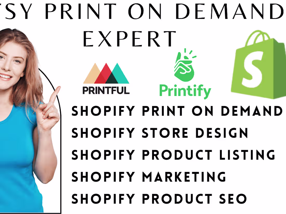 Cover image for I will build shopify dropshipping store, shopify website design