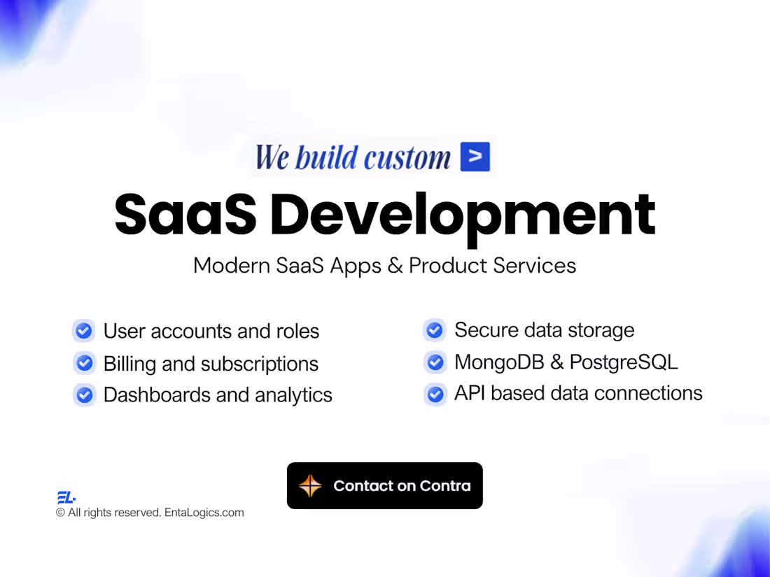 Cover image for Custom SaaS Development for Modern SaaS Apps and Products