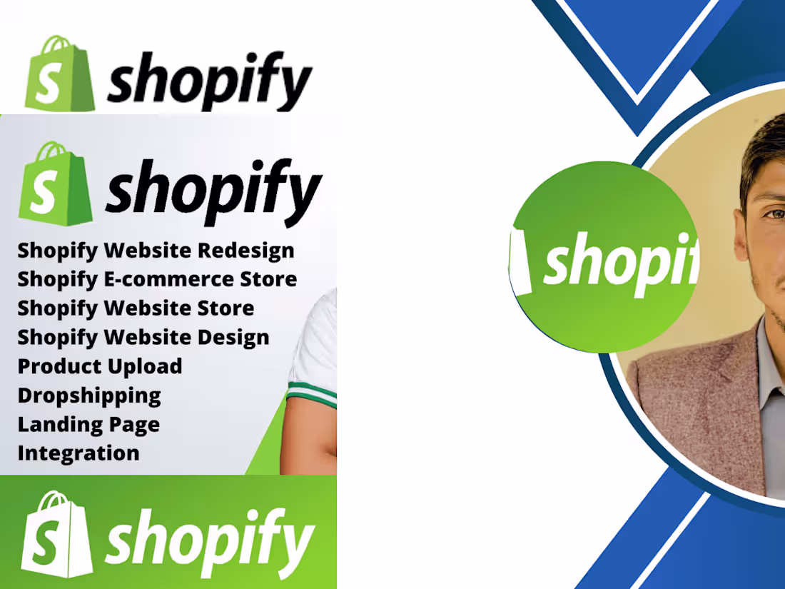 Cover image for You will get Shopify Design, Shopify Templets, Shopify redesign