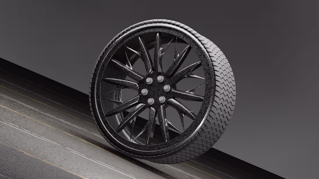 Cover image for Automotive Wheel — Cyclee Render