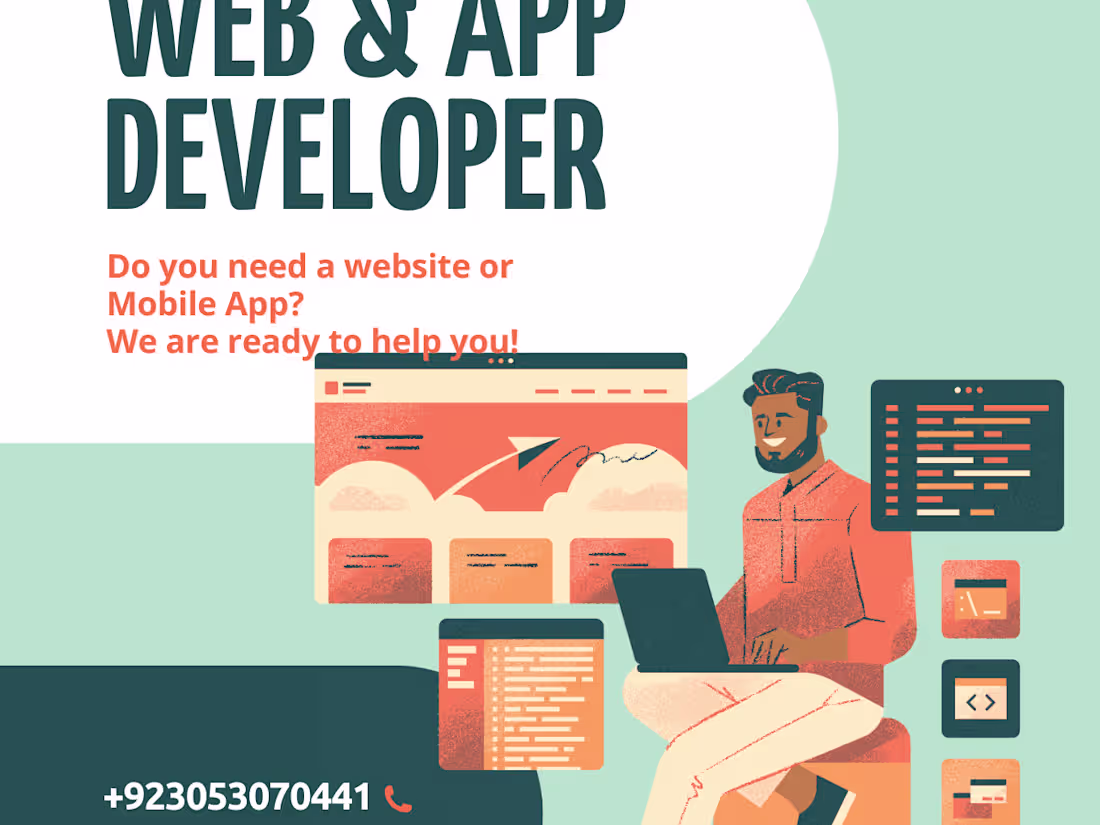 Cover image for I will create production ready mobile app using react native.