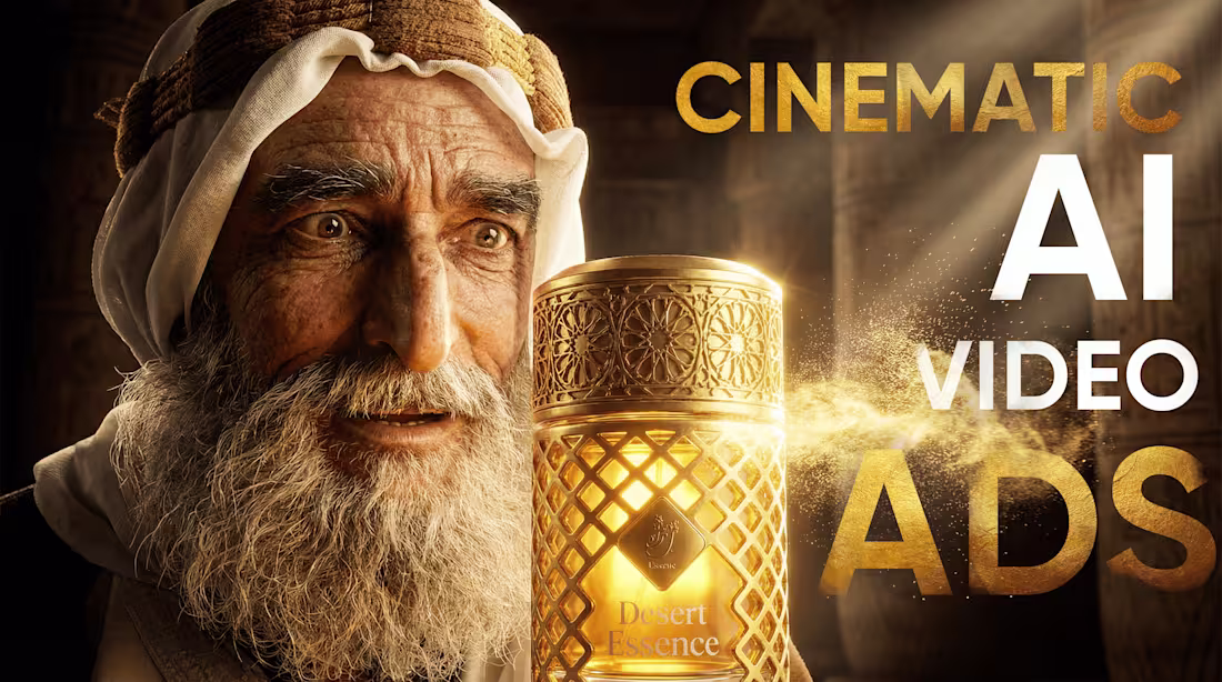Cover image for Cinematic AI Video Ads & Commercials