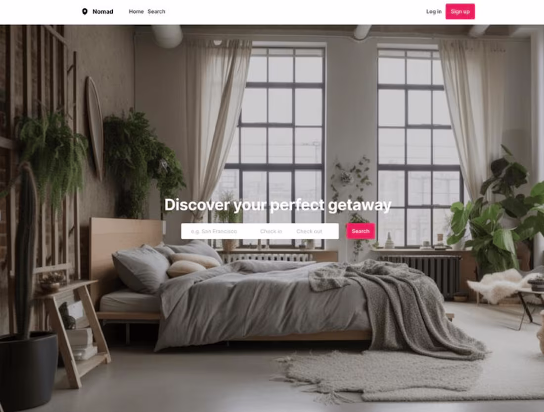 Cover image for Nomad (Airbnb-like project)