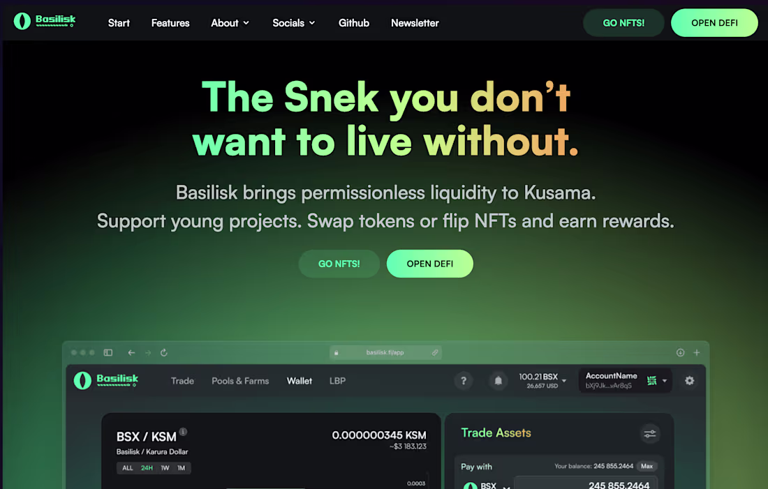 Cover image for Basilisk