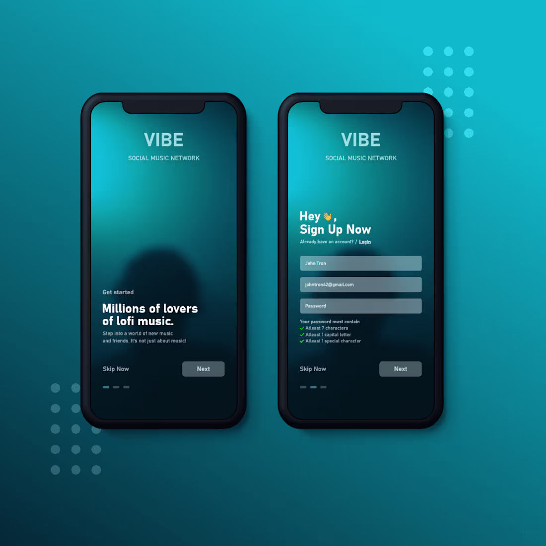 Cover image for VIBE - Social Music Network