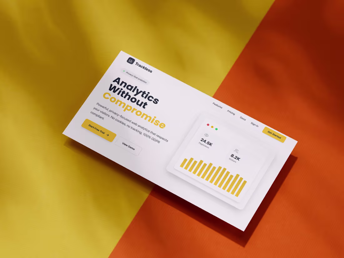 Cover image for TRACKLESS - A lightweight, privacy-first