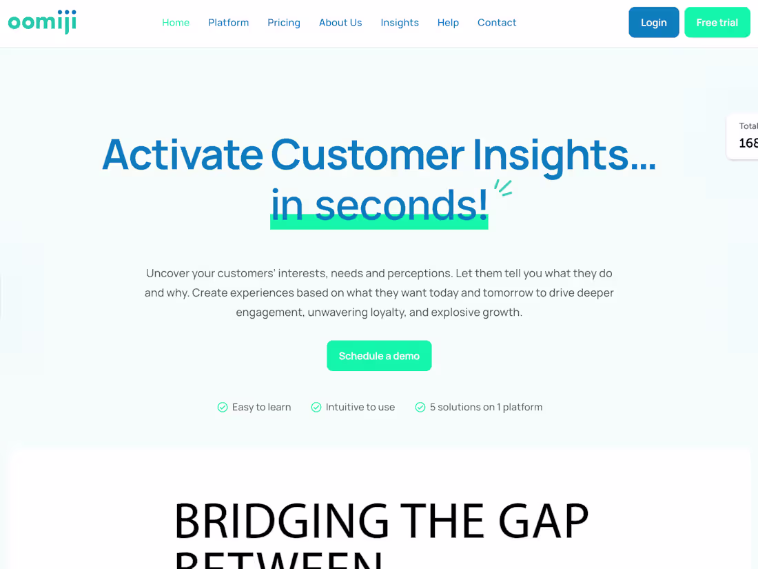 Cover image for Oomiji Website Design Project