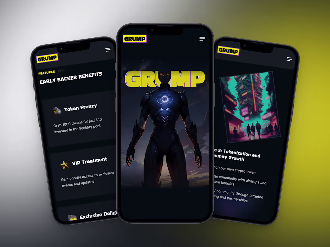 Cover image for Grump The Gator
