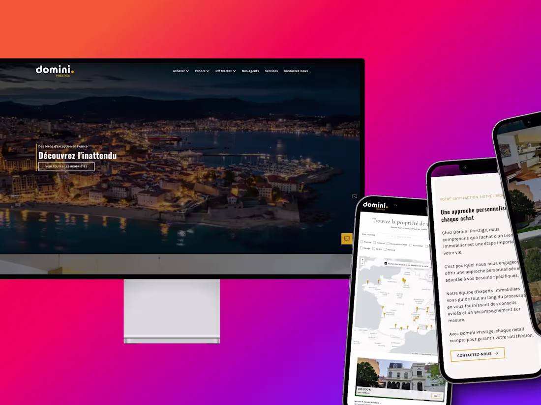 Cover image for Real Estate website