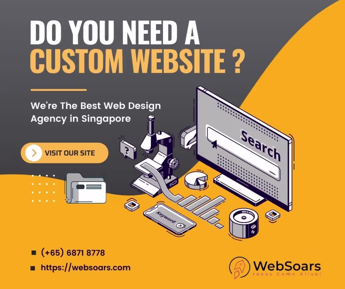 Cover image for WebSoars Pte Ltd - Web Design Agency Singapore