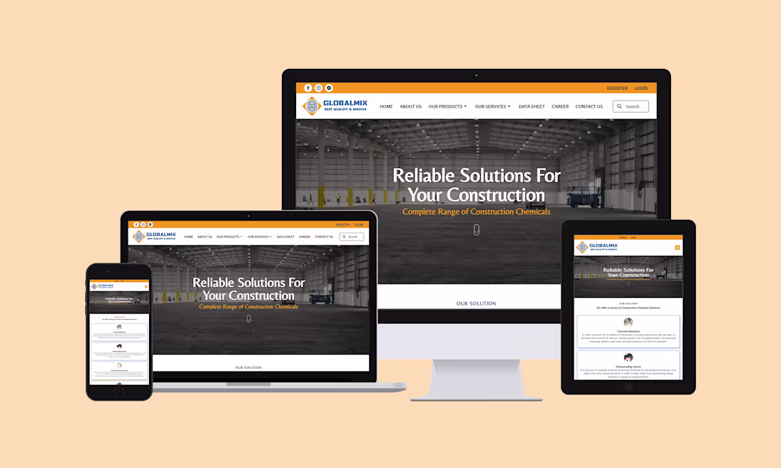 Cover image for GlobalMix - WordPress Website Design & Development