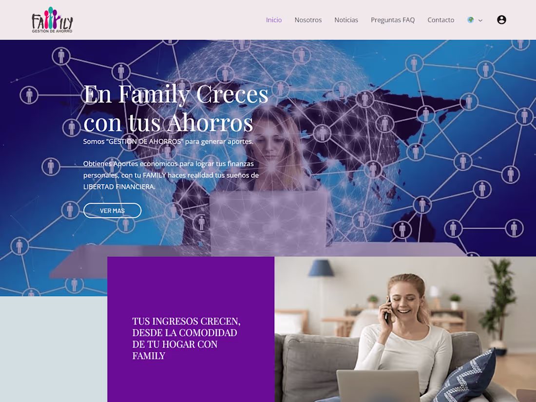 Cover image for Family Gestión de Ahorros