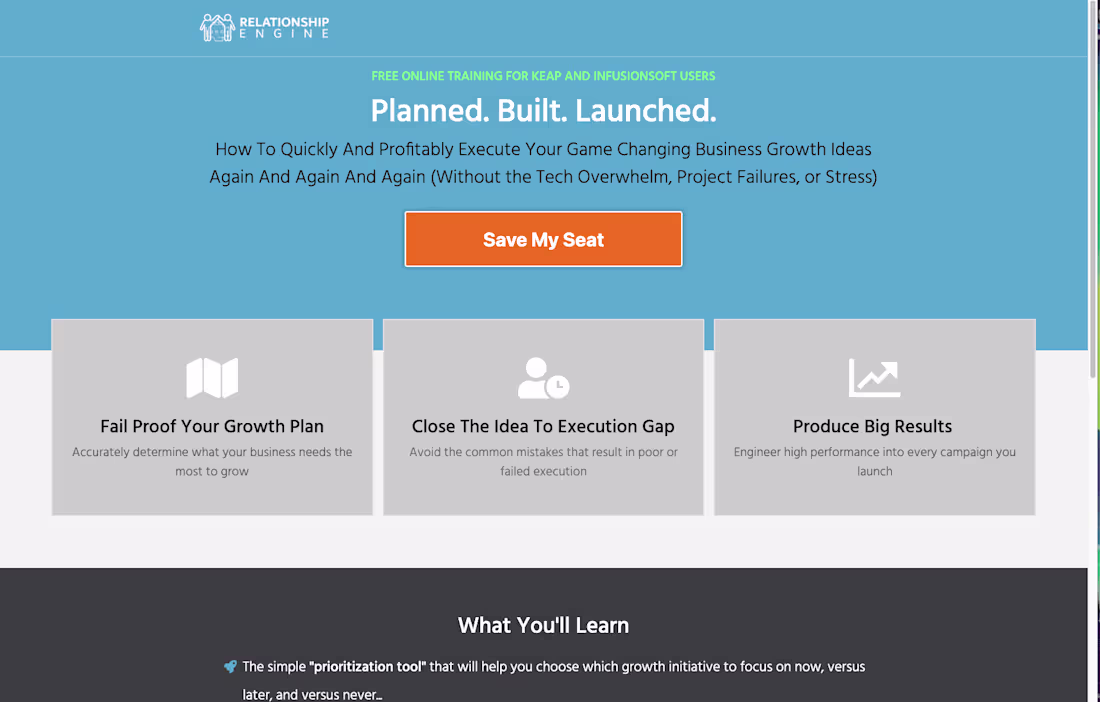 Cover image for Case Study: How RelationshipEngine Became the Go-To Keap Experts