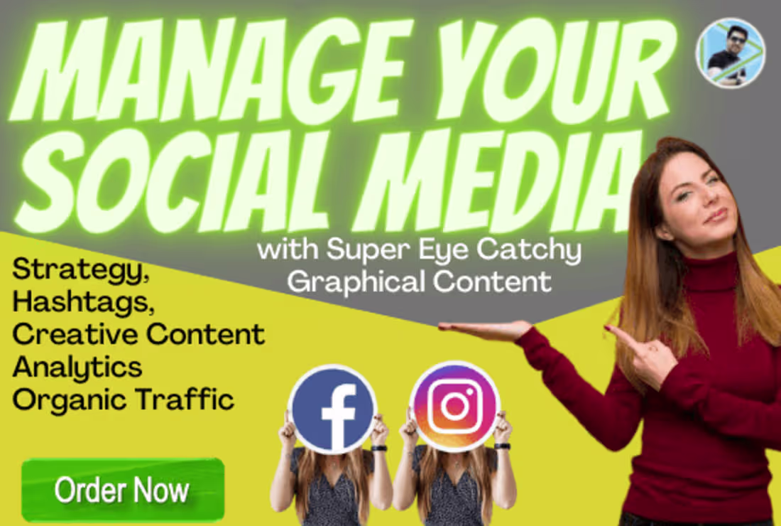 Cover image for Manage your social media channel