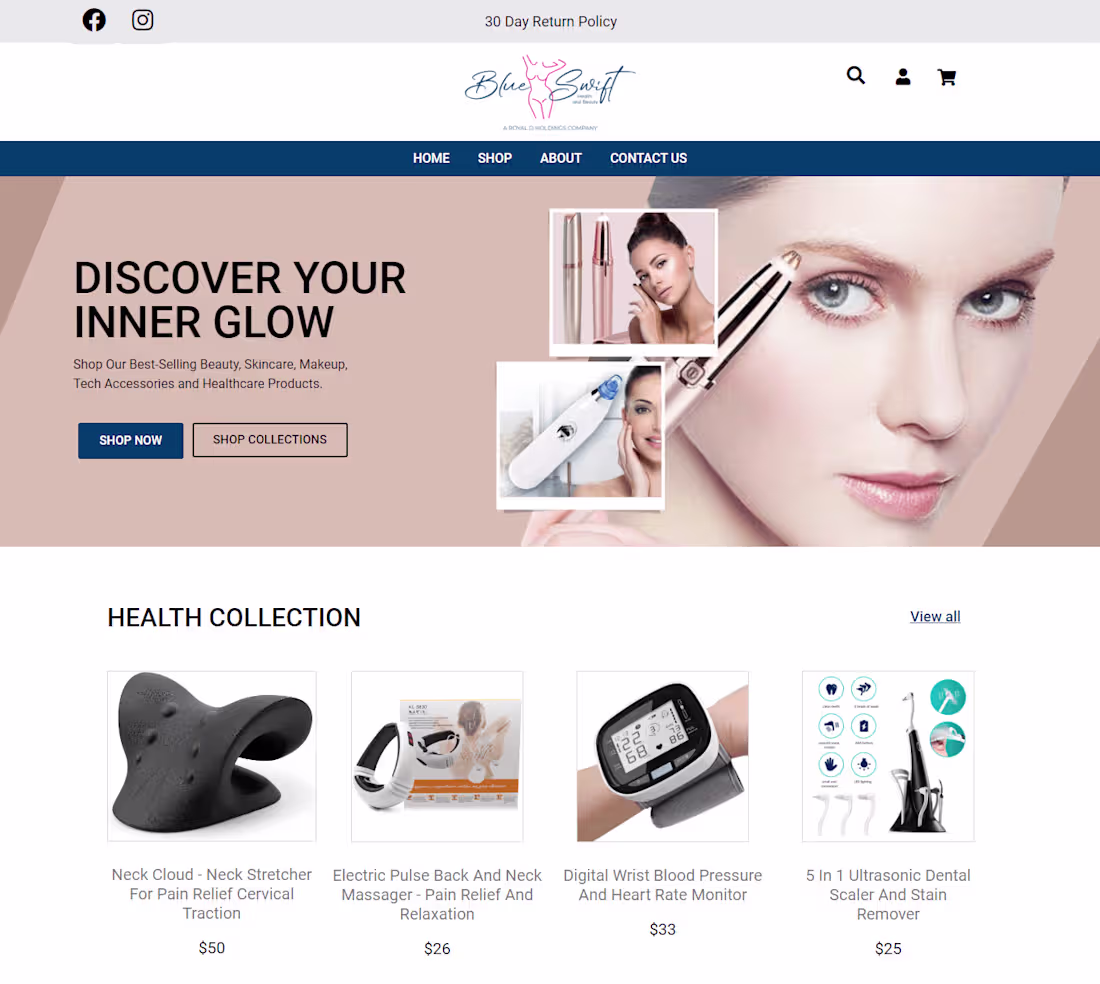Cover image for E-Commerce Website Design with Elementor