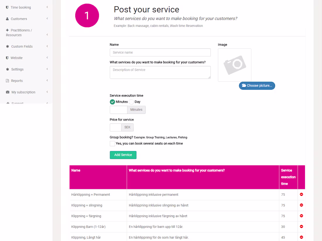 Cover image for Admin Booking System: Manage Bookings, Schedules