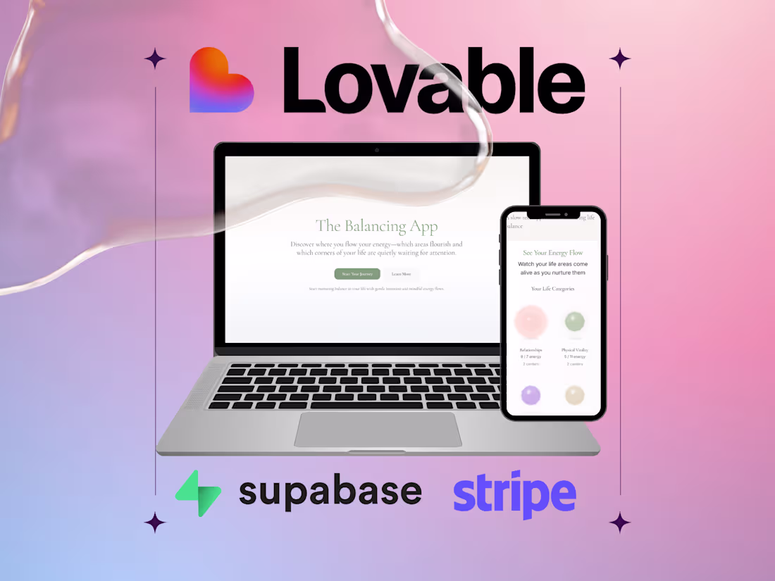 Cover image for The Balancing App - Personal Energy Flow Tracker
