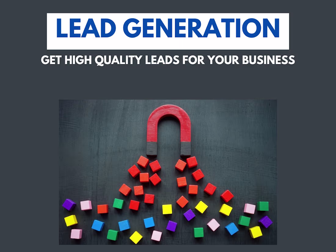 Cover image for High Quality Lead Generation