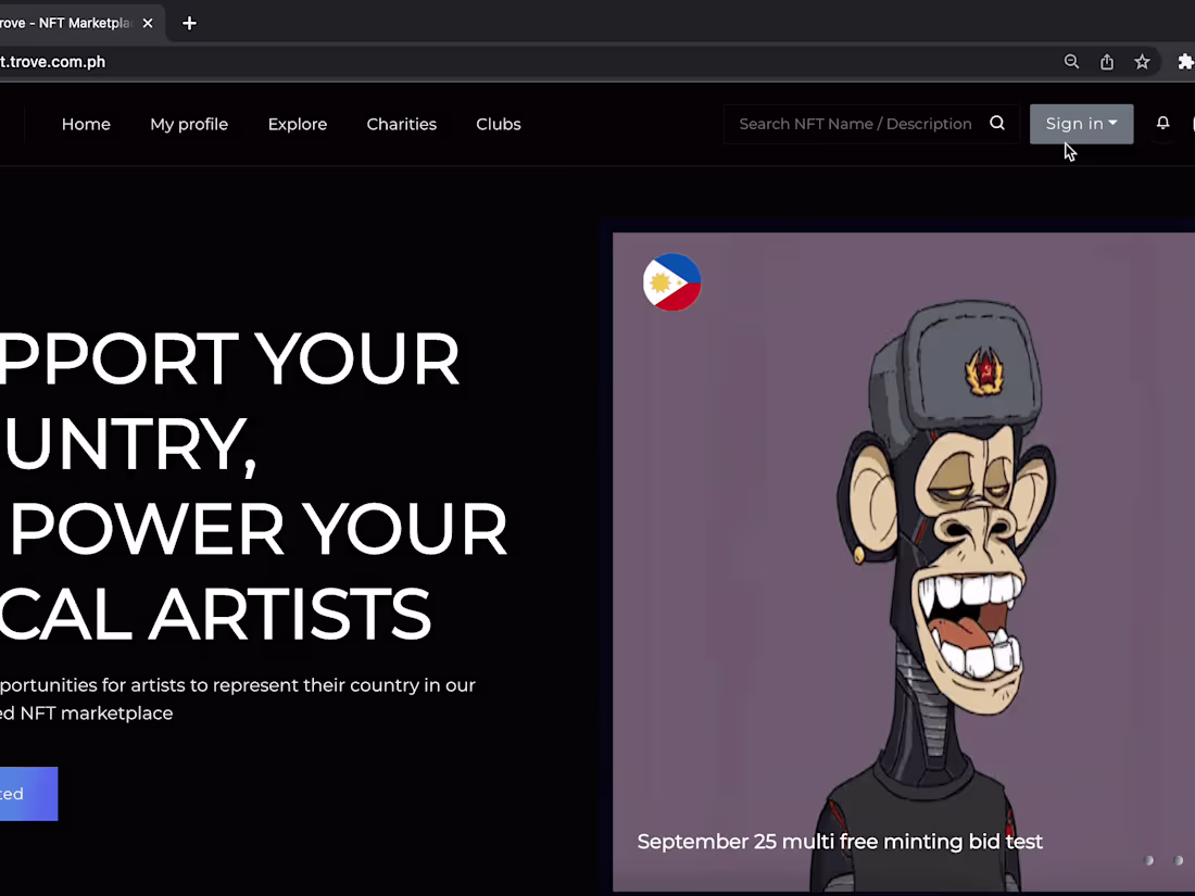 Cover image for MERN Stack - NFT Marketplace