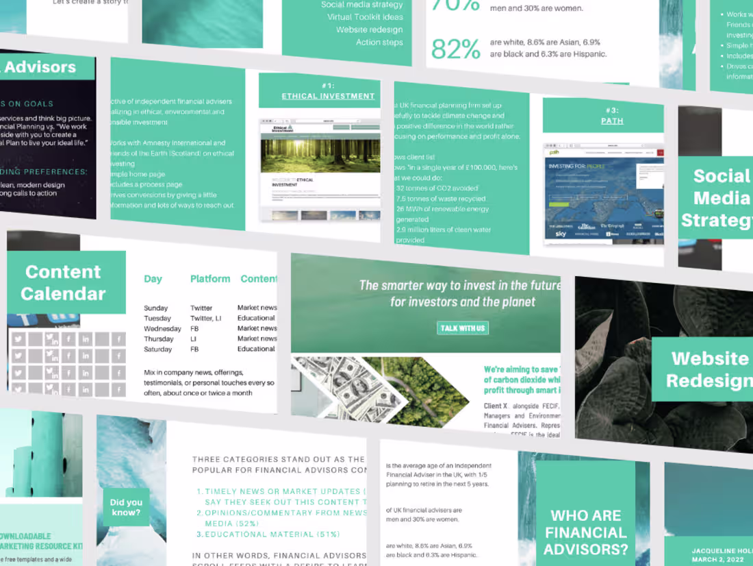 Cover image for UK Financial Advisor Marketing Consultancy Project