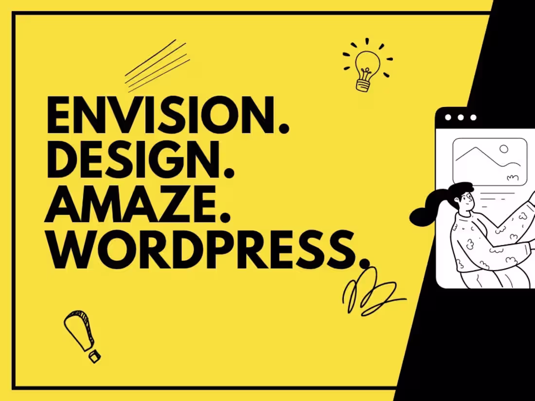 Cover image for Transform your vision into a stunning wordpress website	