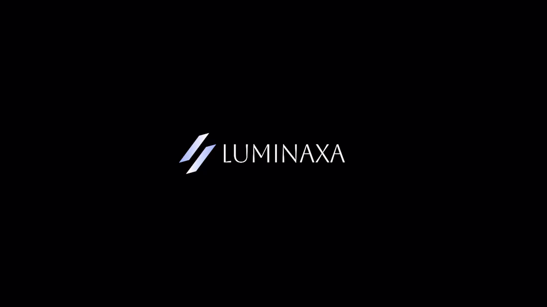 Cover image for LUMINAXA Modern, minimal logo design focused on clarity, bal...