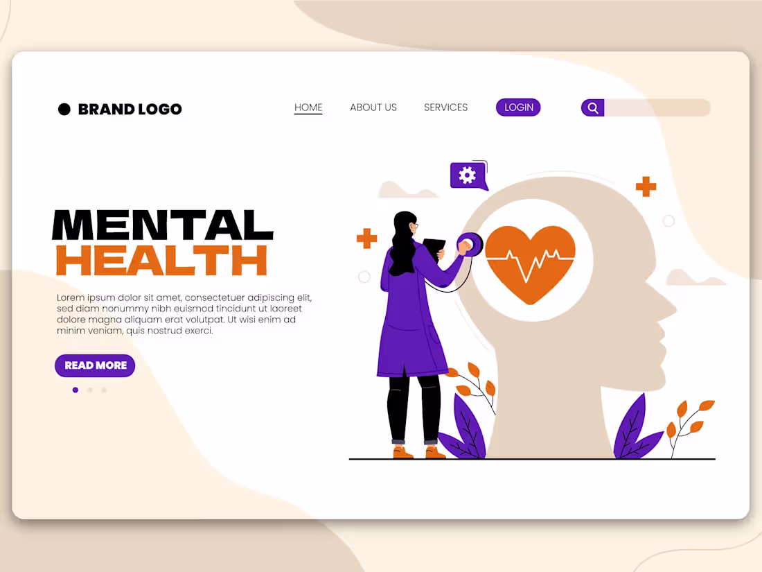 Cover image for Mental Health Application