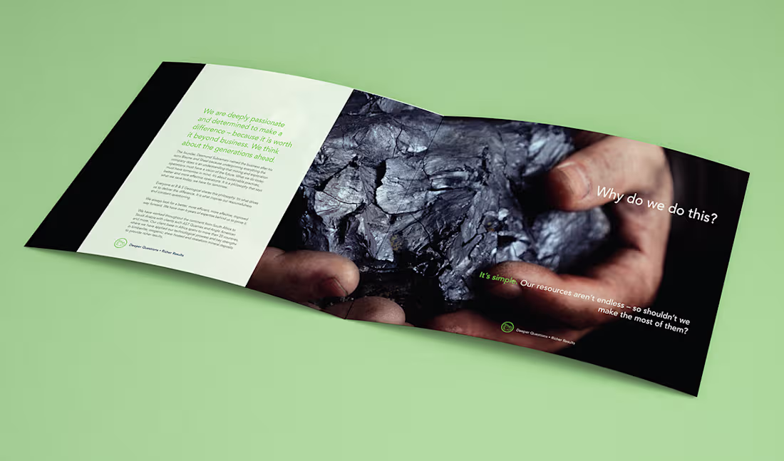 Cover image for B&S Geological Brochure