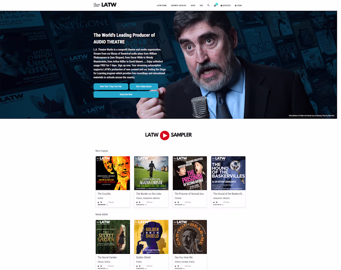 Cover image for LATW Streaming Platform: Audio-on-Demand Infrastructure