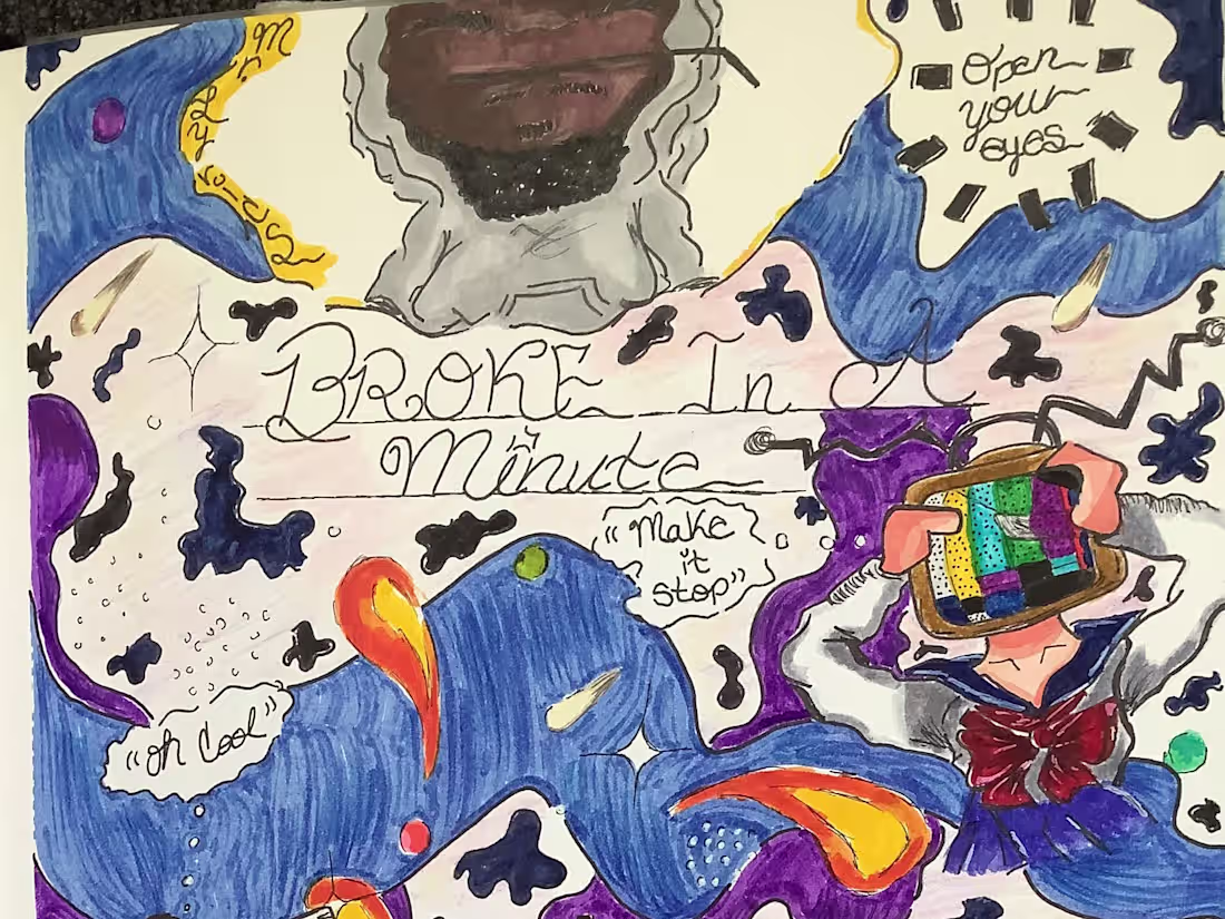 Cover image for “Broke in a Minute” 🌎😶‍🌫️🤯🫠🤫🌋