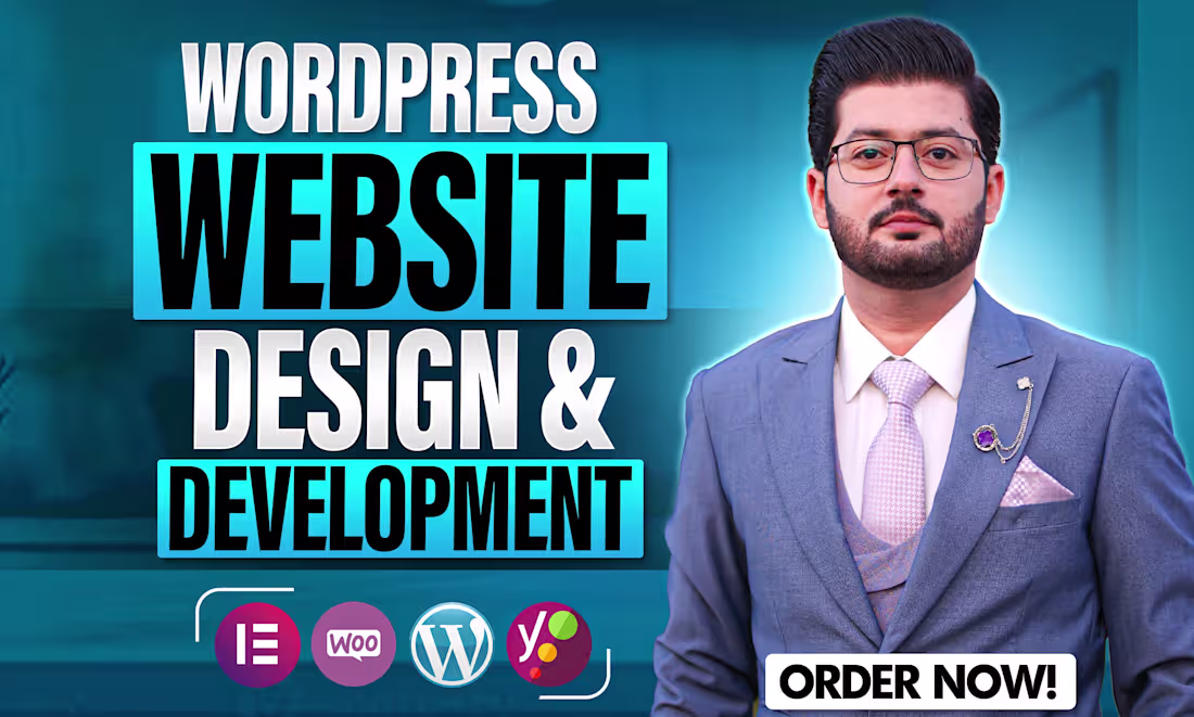 Cover image for I will develop responsive wordpress website design
