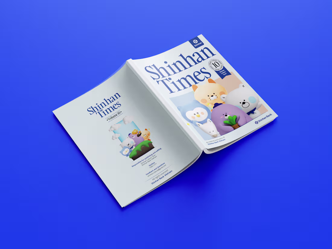 Cover image for Shinhan Times vol.10 - Craft An Internal Publication In Style