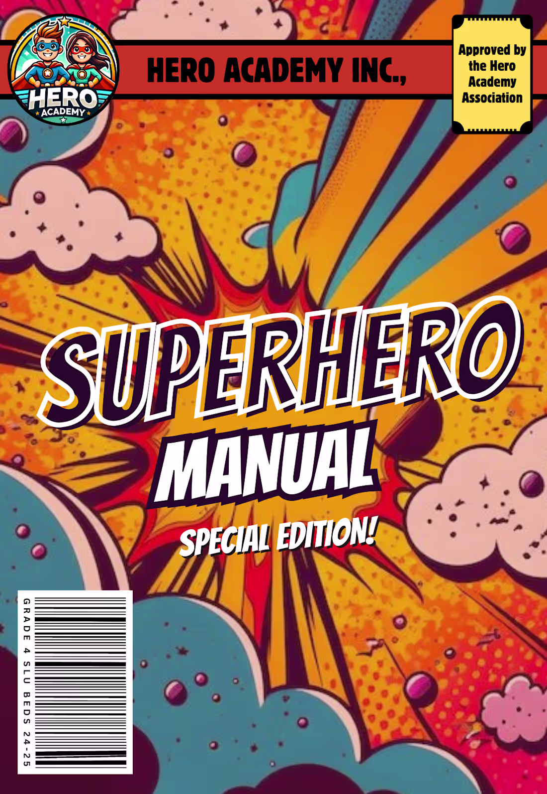 Cover image for SUPERHERO