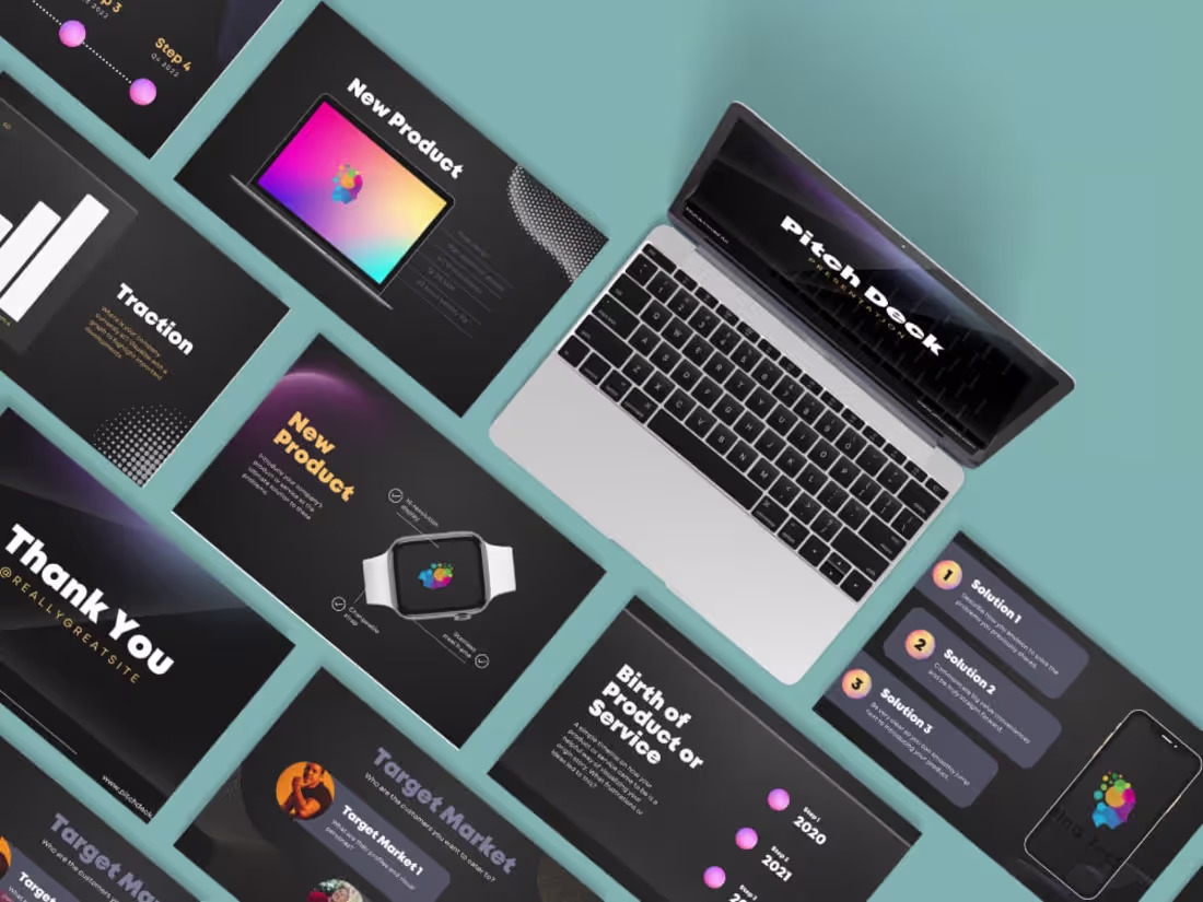 Cover image for Pitch Deck  Presentation Design 