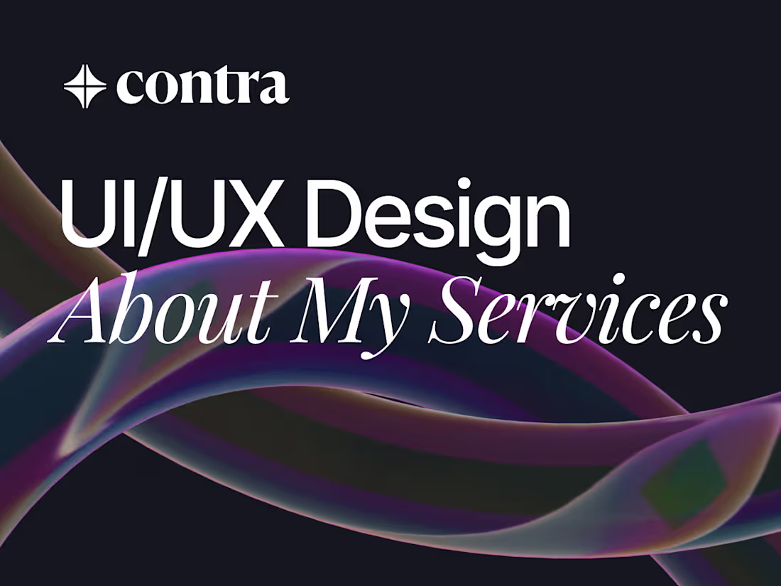 Cover image for UX/UI Design