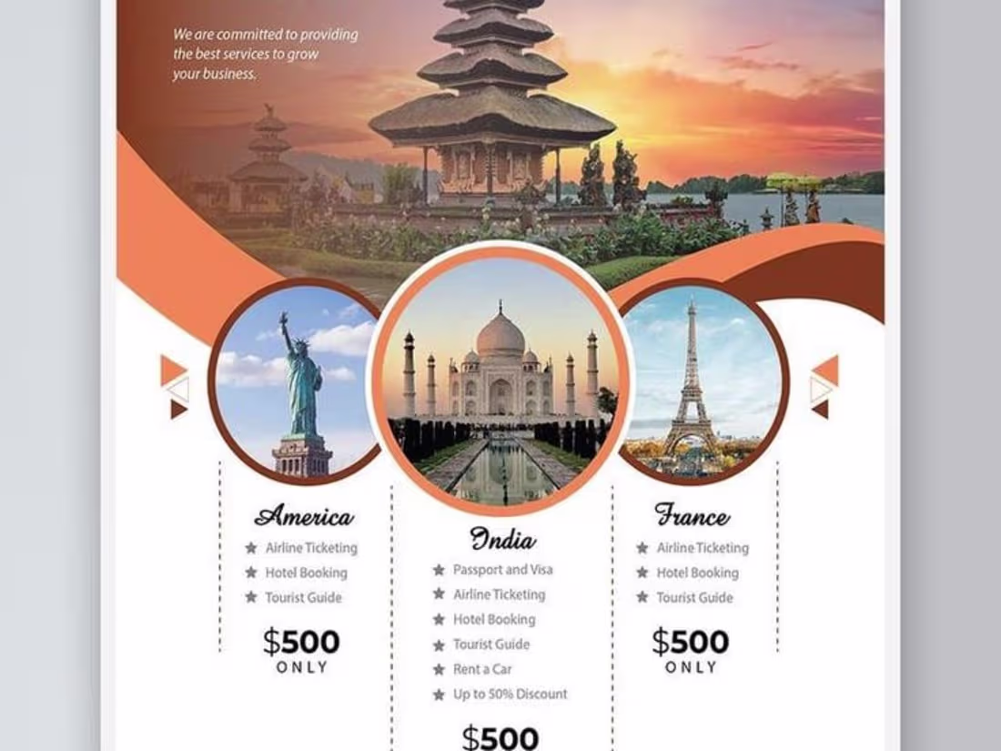 Cover image for Holiday Travel Flyer Design