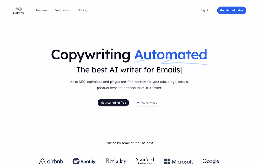 Cover image for Instawrite.ai