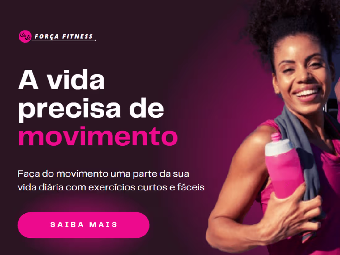 Cover image for  Fitness Website