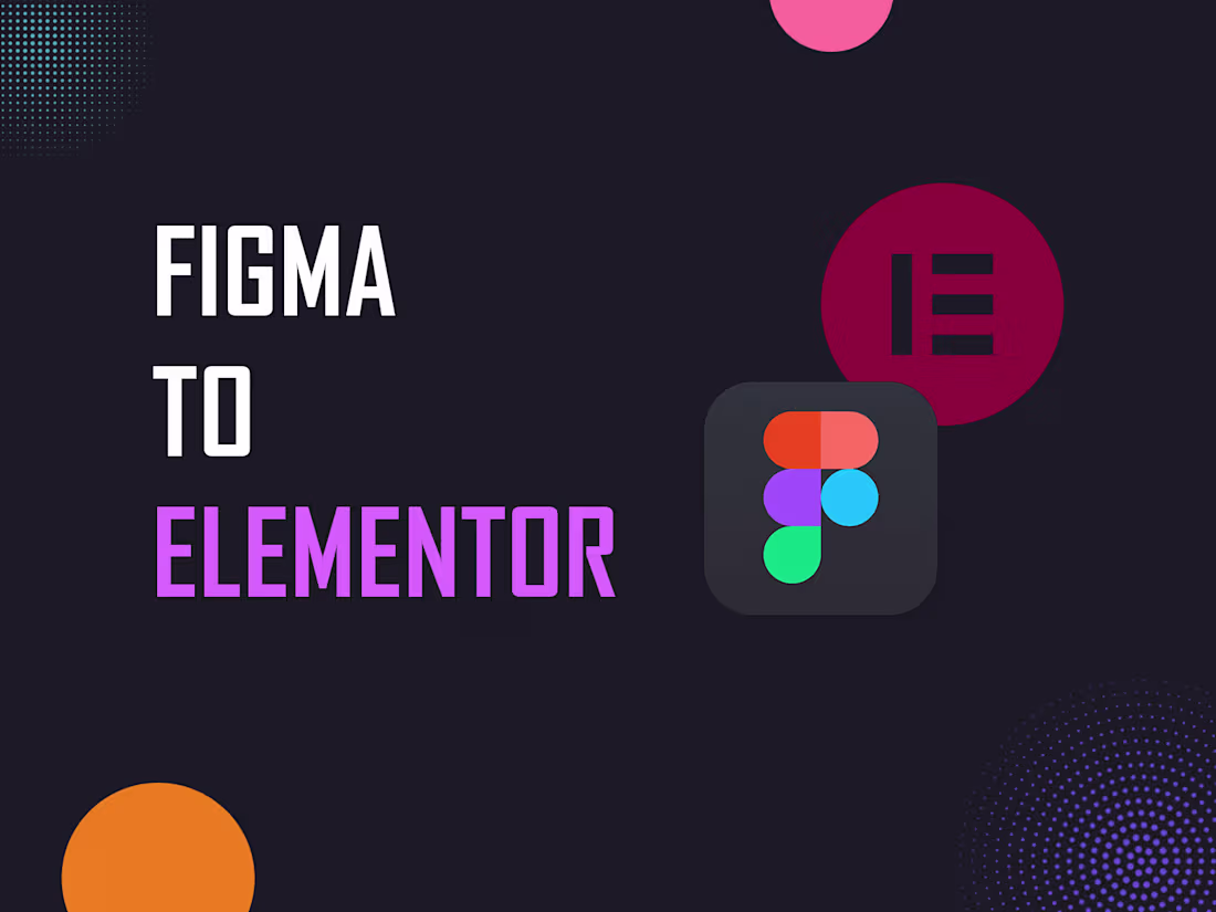 Cover image for Figma to WordPress with Elementor